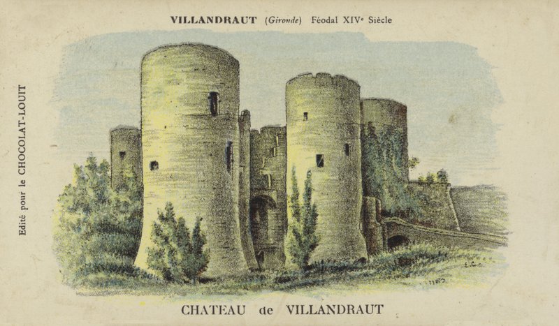 Château de Villandraut, Villandraut, Gironde - French School