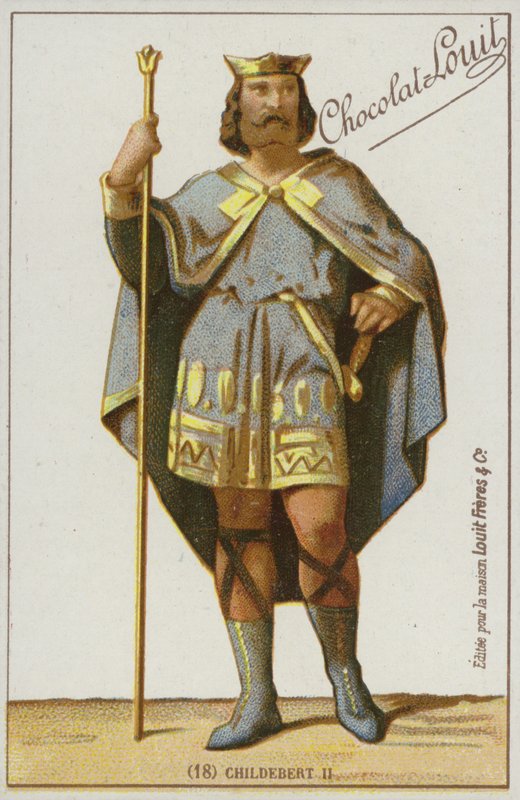 Childebert II - French School