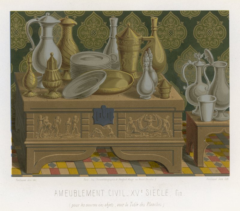 Mobilier civil - French School