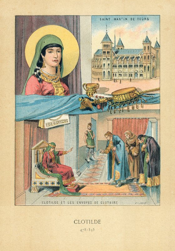 Clotilde - French School