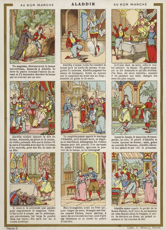 Bande dessinée - Aladdin - French School