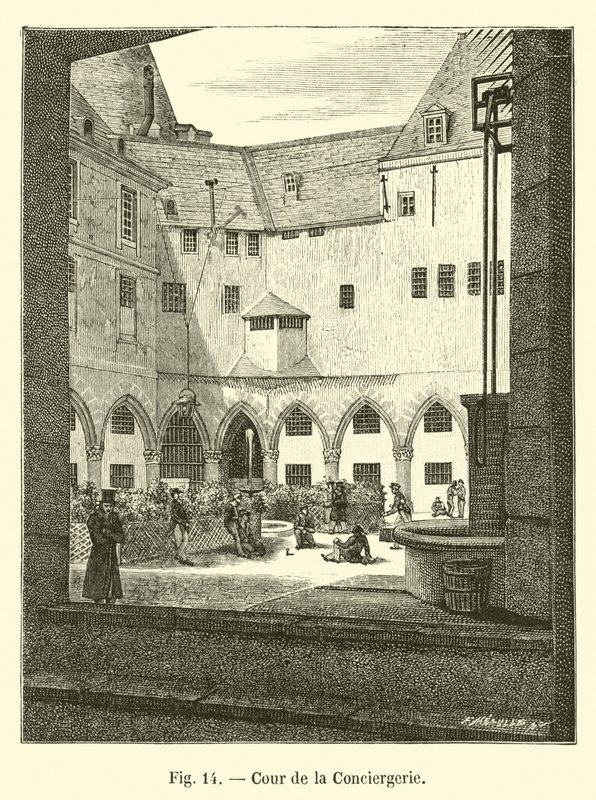 Cour de la Conciergerie - French School