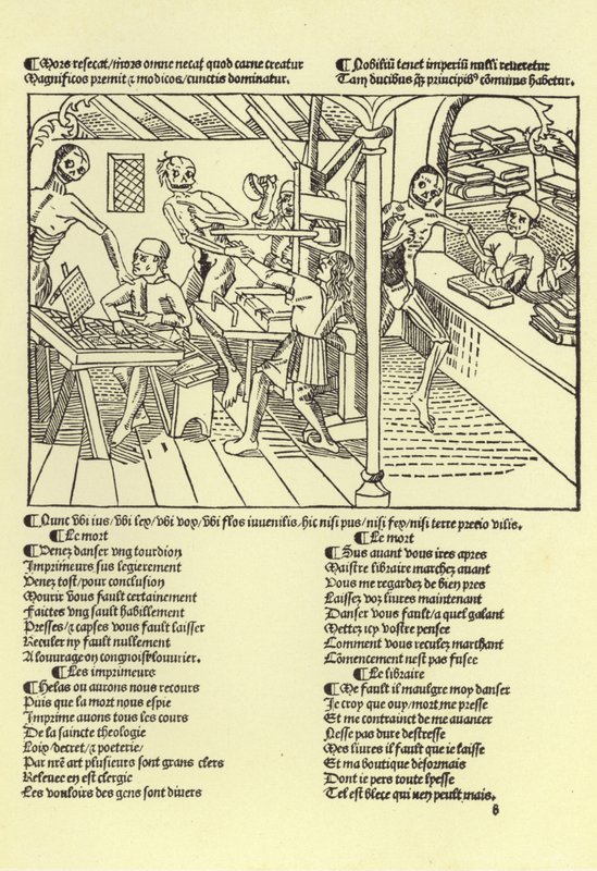La Danse macabre - French School