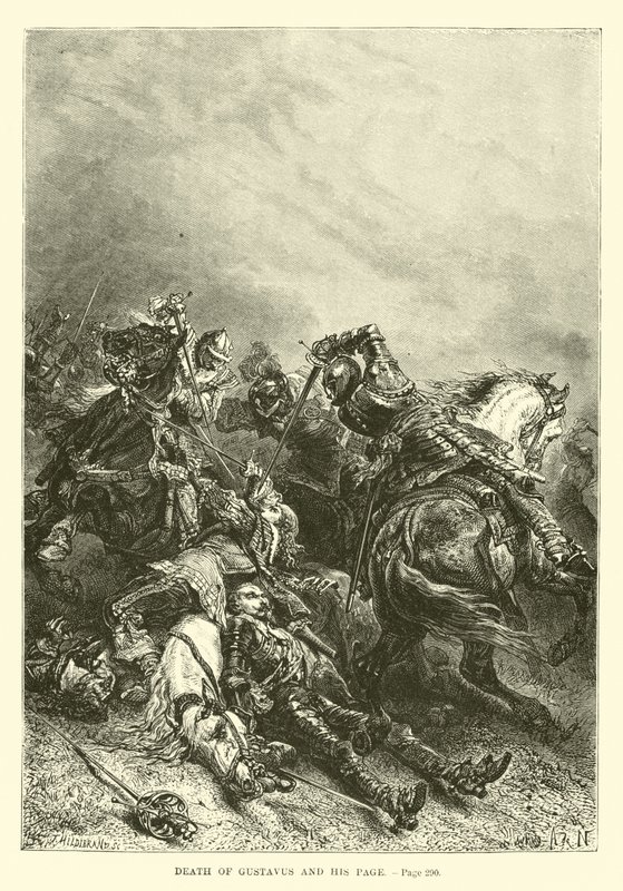 Mort de Gustave et de son page - French School