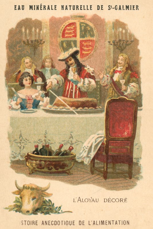 Contrefilet décoré - French School