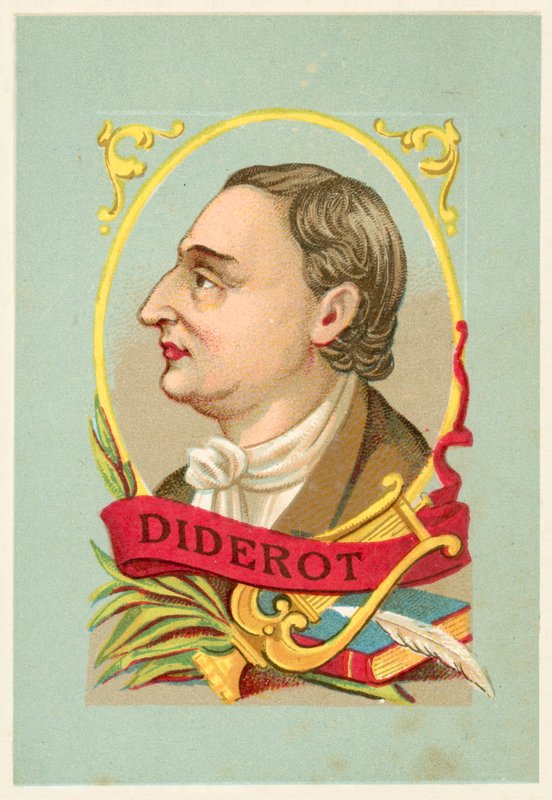 Denis Diderot, philosophe et écrivain français - French School