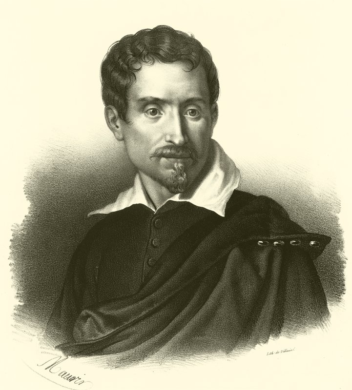 Domenico Zampieri, dit Domenichino, portrait - French School