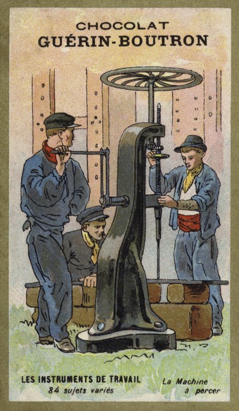 Machine à percer - French School