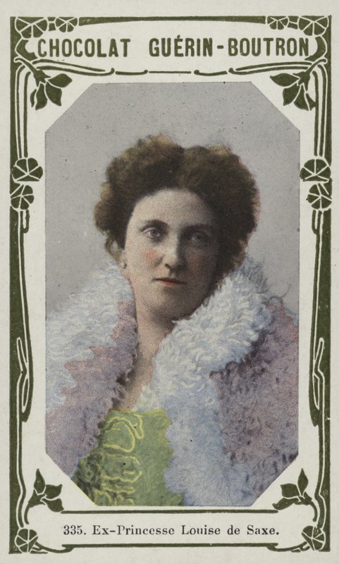 Ex-Princesse Louise de Saxe - French School