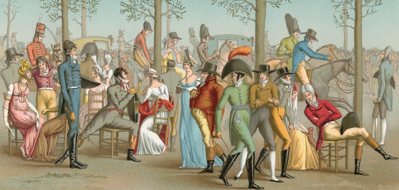 Costume français - French School