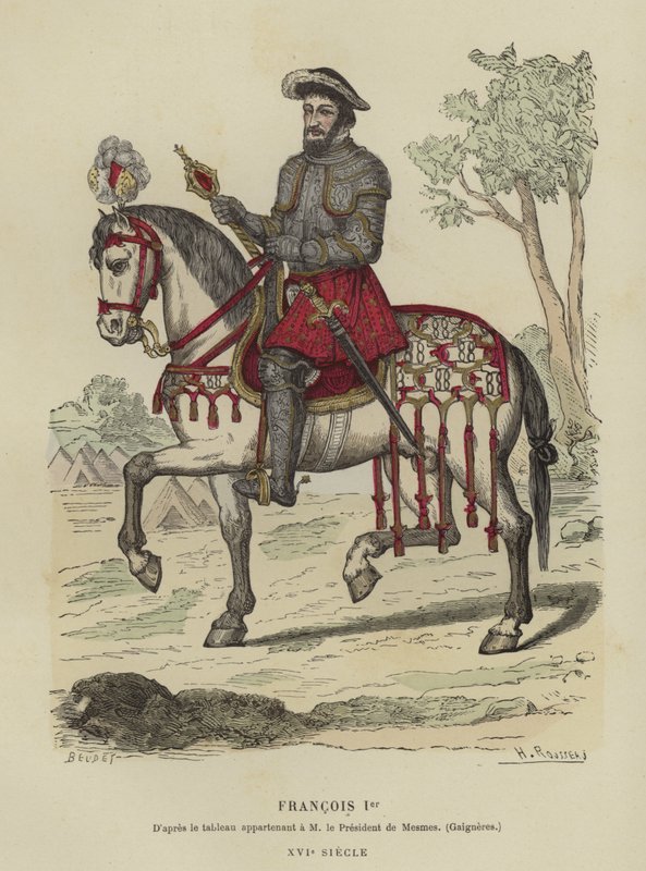 François Ier, Roi de France, 16ème siècle - French School