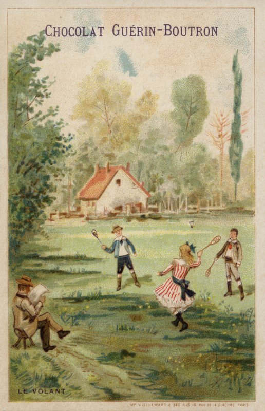 Jeu de badminton - French School