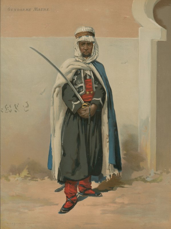 Gendarme Maure - French School