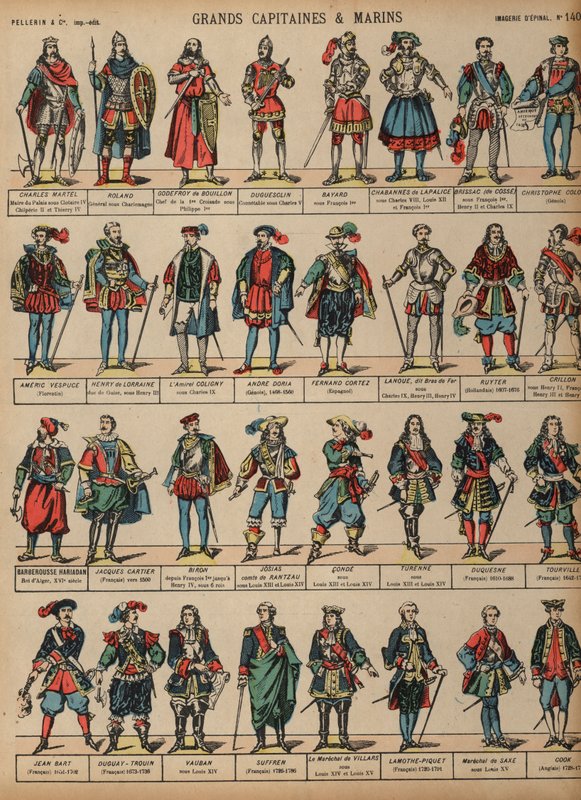 Grandes figures militaires - French School