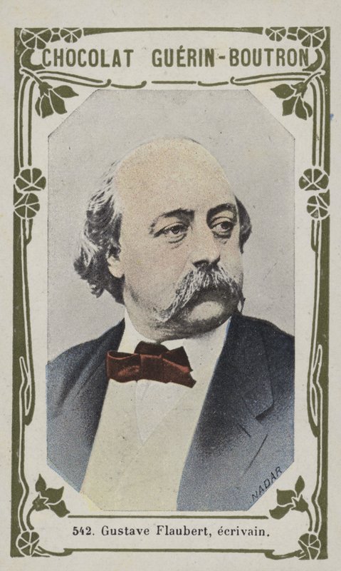 Gustave Flaubert, écrivain - French School