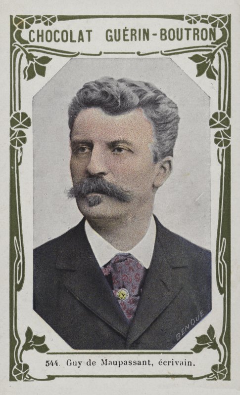 Guy de Maupassant, écrivain - French School