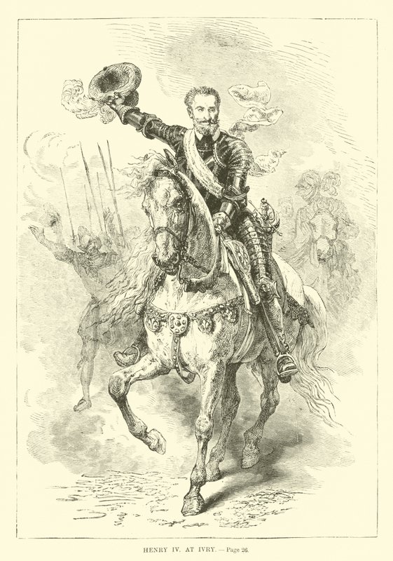 Henri IV à Ivry - French School