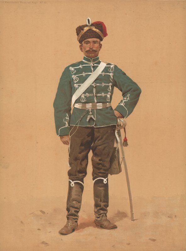 Régiment des Hussards de Hesse No 13 - French School