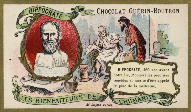Hippocrate, médecin grec ancien - French School