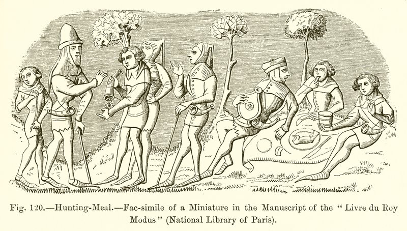 Repas de chasse - French School