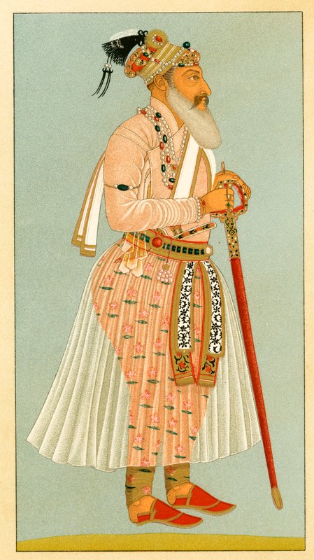 Costume indien - French School