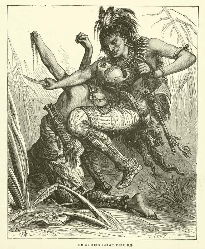 Indiens scalpeurs - French School