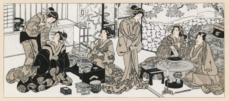 Costume japonais - French School