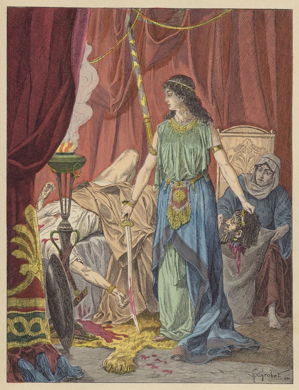 Judith et Holopherne - French School