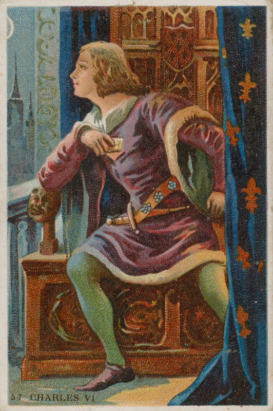 Roi Charles VI - French School