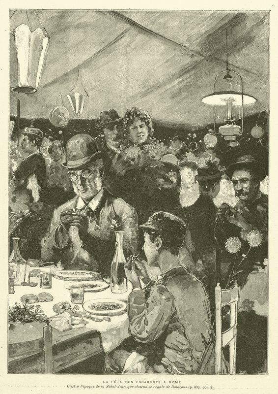 La Fete Des Escargots A Rome - French School