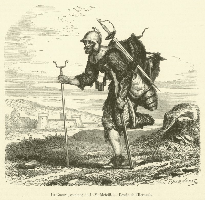 La Guerre - French School