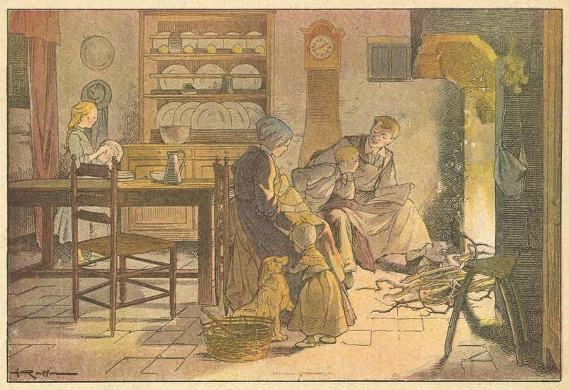 La soirée en famille - French School