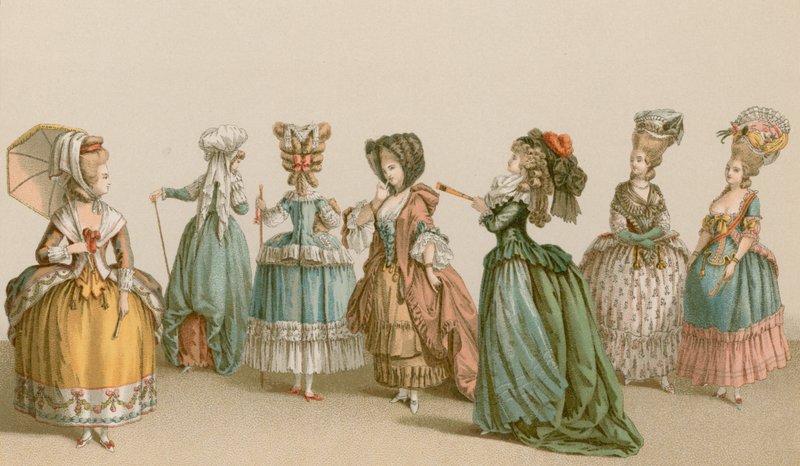 Modes pour dames - French School