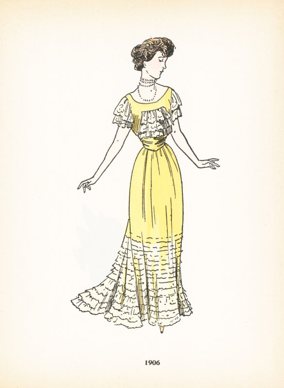 Mode féminine, 1906 - French School