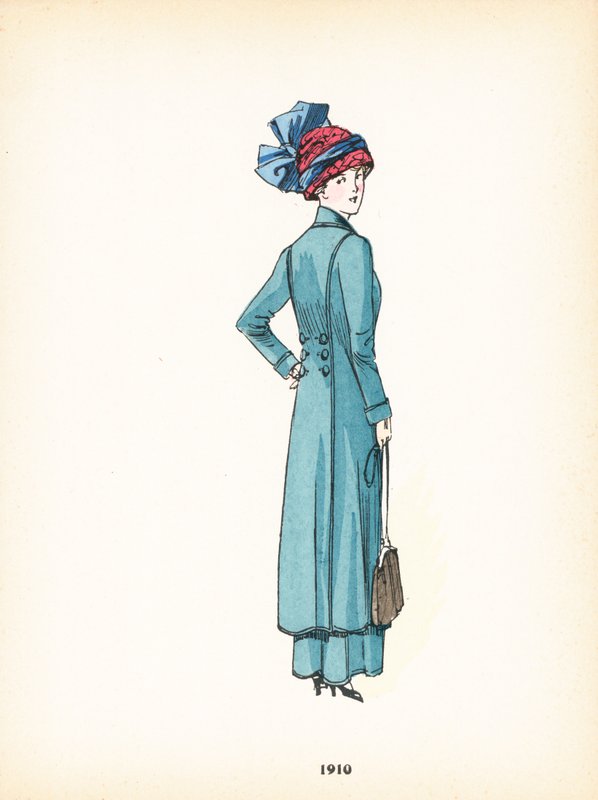 Mode féminine, 1910 - French School