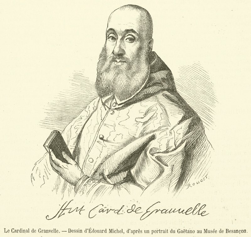 Le Cardinal de Granvelle - French School