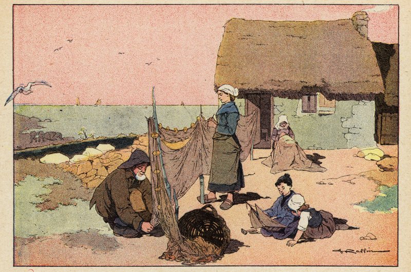 Le Pêcheur - French School