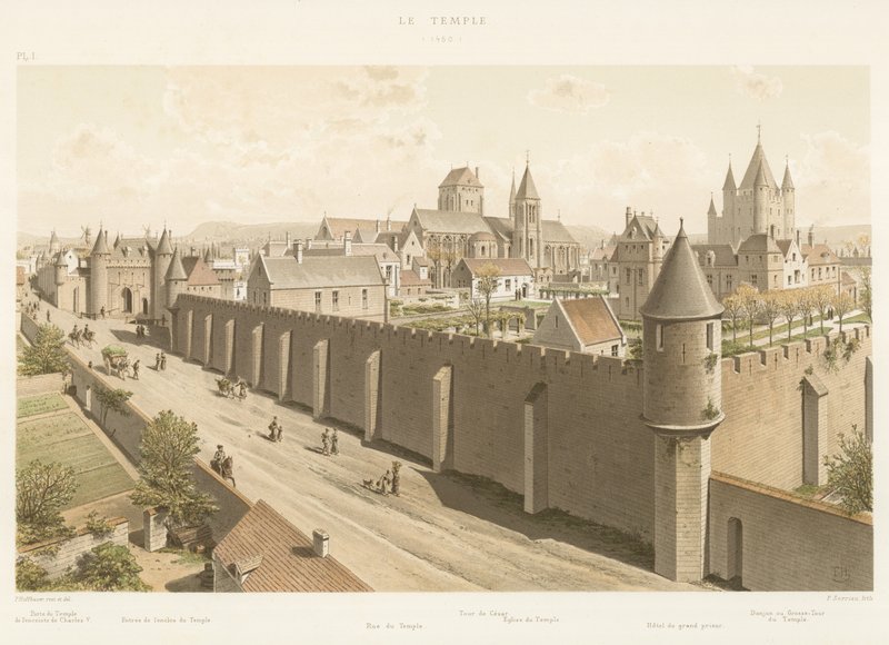 Le Temple - French School