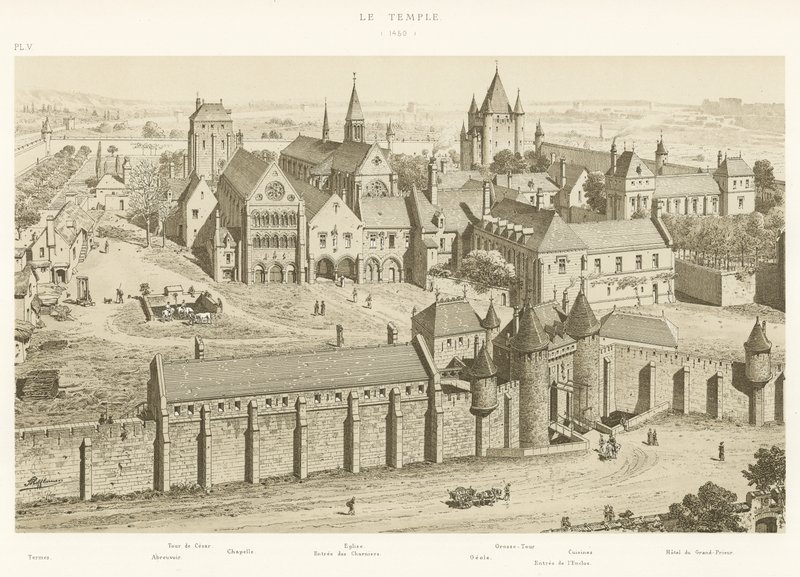 Le Temple - French School