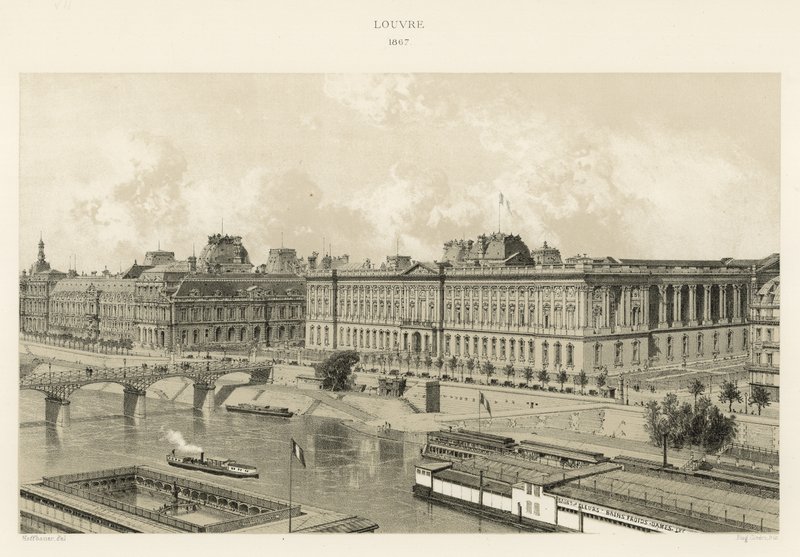 Louvre, 1867 - French School