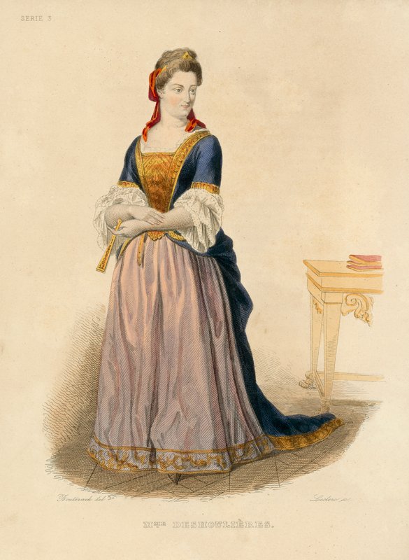 Madame Deshoulières - French School