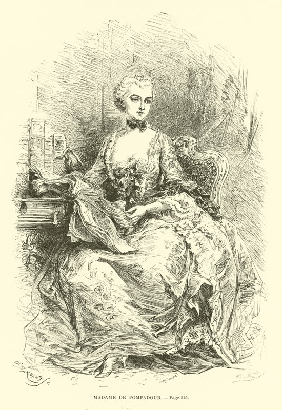 Madame de Pompadour - French School