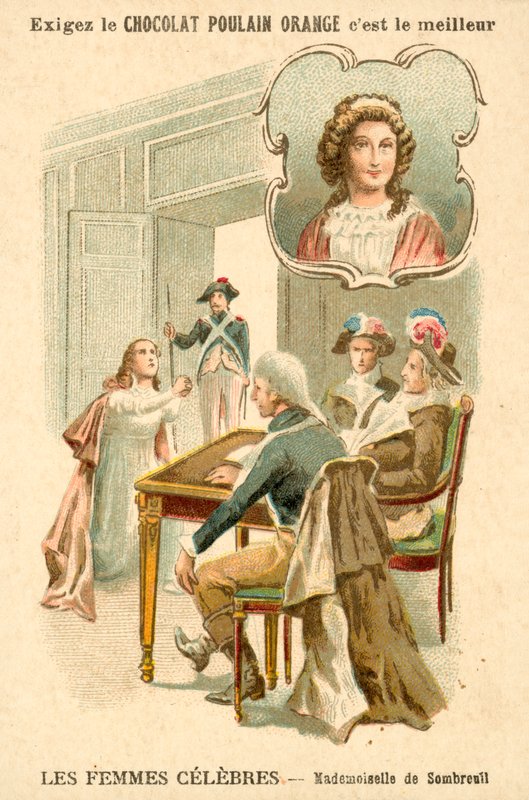 Mademoiselle de Sombreuil, Révolution française - French School