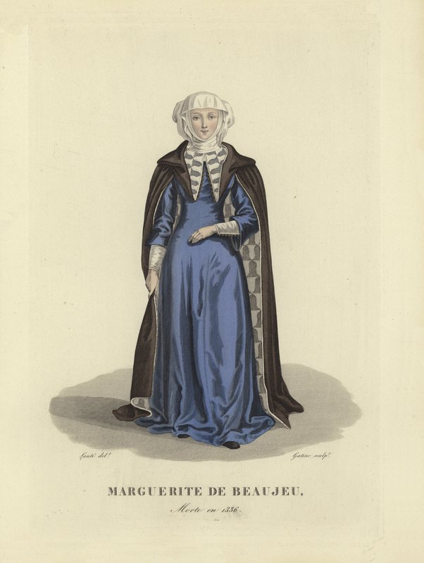 Marguerite de Beaujeu - French School