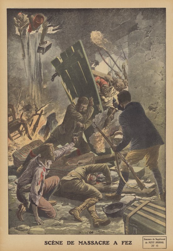 Massacre à Fès, Maroc - French School
