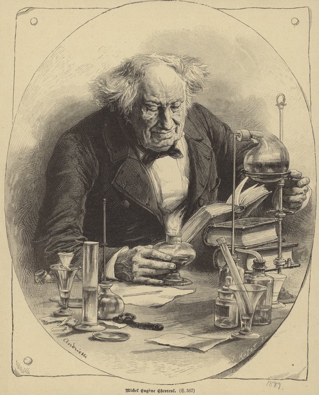 Michel Eugene Chevreul - French School