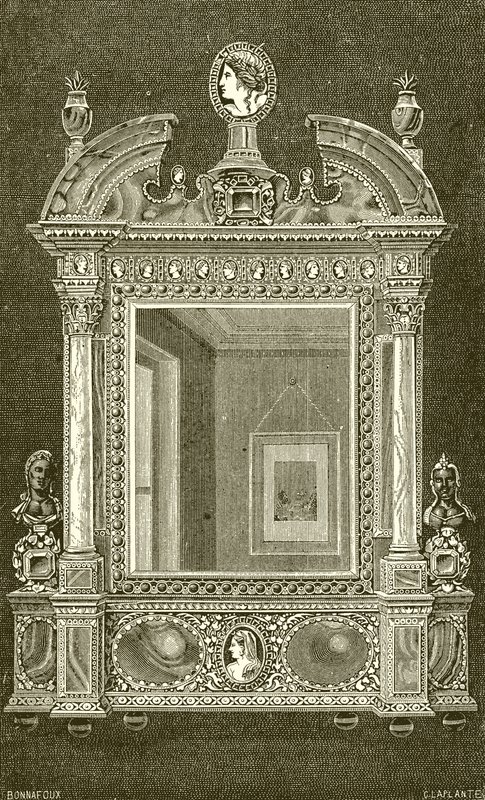 Miroir de Marie de Médicis - French School