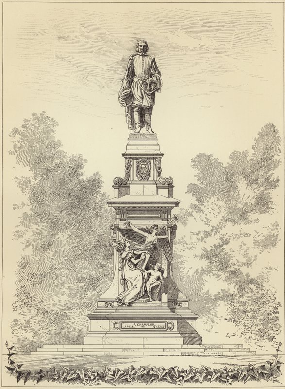 Monument de Champlain - French School