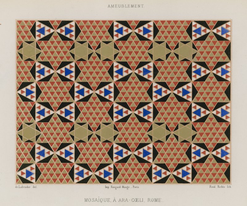 Mosaïque à Aracoeli - French School