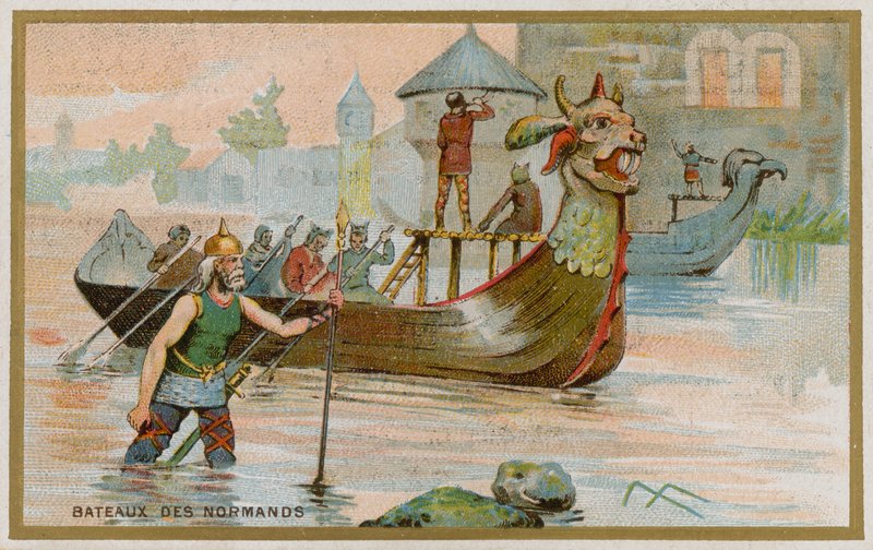 Bateaux normands - French School